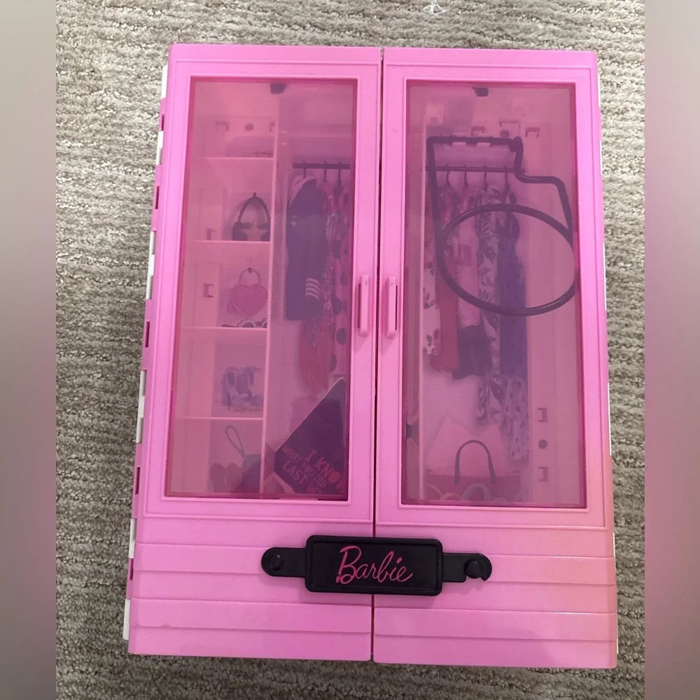 Barbie Pink and White Fashion Closet - Picture 5 of 9